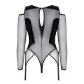Schwarzer Straps-Body TDTrude001 von Demoniq Total Domination Collection