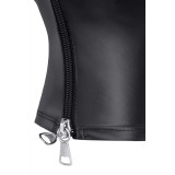Maske TDMaskblack001 schwarz von Demoniq Total Domination Collection | Fesselliebe.de