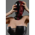 Maske TDMaskblack002 schwarz/rot von Demoniq Total Domination Collection