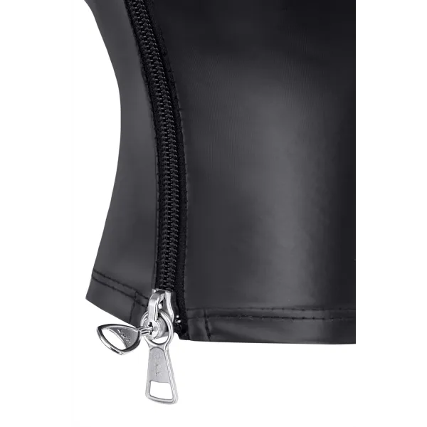 Maske TDMaskblack003 schwarz von Demoniq Total Domination Collection | Fesselliebe.de