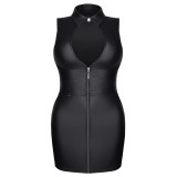 Schwarzes Minikleid TDRafaele001 von Demoniq | Fesselliebe.de