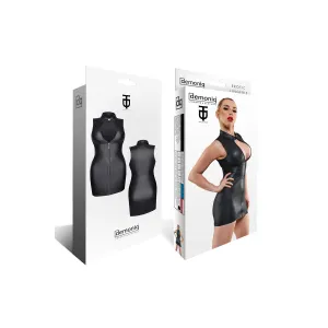 Schwarzes Minikleid TDRafaele001 von Demoniq