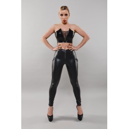 Schwarzes Leggings TDMeike001 von Demoniq | Fesselliebe.de