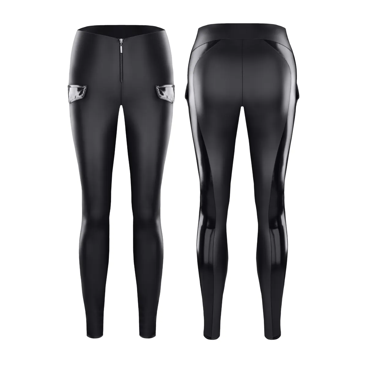 Schwarzes Leggings TDMeike001 von Demoniq | Fesselliebe.de