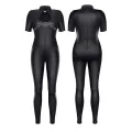 Schwarzer Jumpsuit TDMitsuko001 von Demoniq