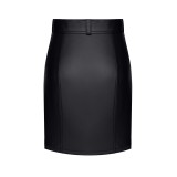 Schwarzer Damen-Rock TDLeonore001 von Demoniq Total Domination Collection | Fesselliebe.de