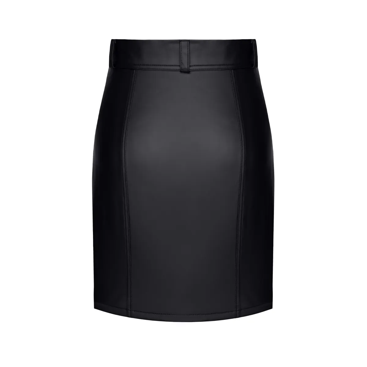 Schwarzer Damen-Rock TDLeonore001 von Demoniq Total Domination Collection | Fesselliebe.de