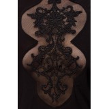 Kleid mit Spitzeneinsatz 90520 von Ocultica | Fesselliebe.de