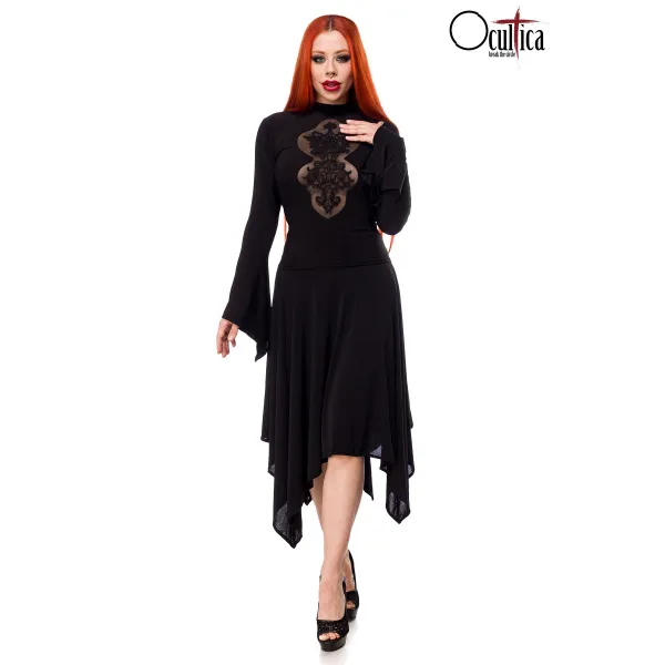 Kleid mit Spitzeneinsatz 90520 von Ocultica | Fesselliebe.de
