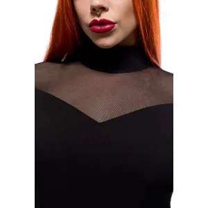 Kleid mit Netzeinsatz 90521 von Ocultica