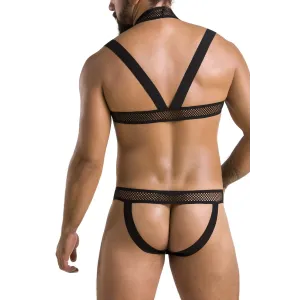 Schwarzes Harness Set 043 von Passion