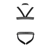 Schwarzes Harness Set 043 von Passion | Fesselliebe.de