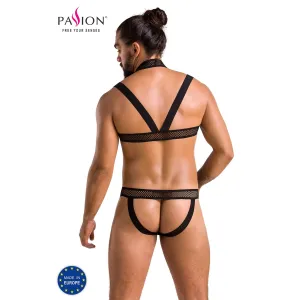 Schwarzes Harness Set 043 von Passion