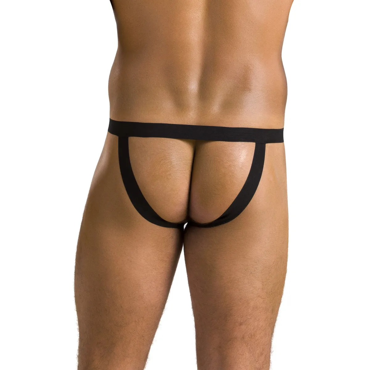 Schwarzer Kunstleder Jockstrap 044 von Passion | Fesselliebe.de