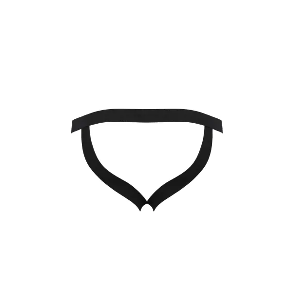 Schwarzer Kunstleder Jockstrap 044 von Passion | Fesselliebe.de