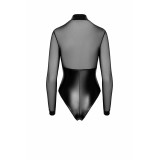 F321 Wetlook/Tüll Body mit Ringen von Noir Handmade | Fesselliebe.de