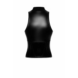 F324 Wetlook Top mit Reißverschluss von Noir Handmade | Fesselliebe.de