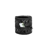 F326 Handgelenk-Geldbörse mit verstecktem Reißverschluss von Noir Handmade | Fesselliebe.de