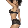 Zweiteiliges Set aus Spitze - MAL8803BLK von Mapale