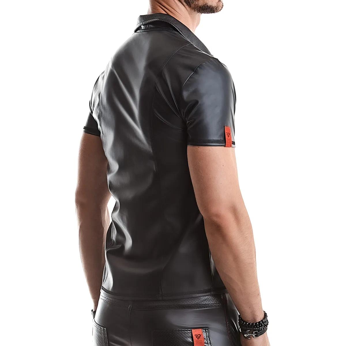 Herren T-Shirt RMEmilio001 schwarz von Regnes Fetish Planet Red Mark 2 | Fesselliebe.de