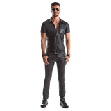 Herren T-Shirt RMEmilio001 schwarz von Regnes Fetish Planet Red Mark 2 | Fesselliebe.de