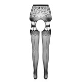 Ouvert Strumpfhose S027 schwarz von Passion Erotic Line | Fesselliebe.de