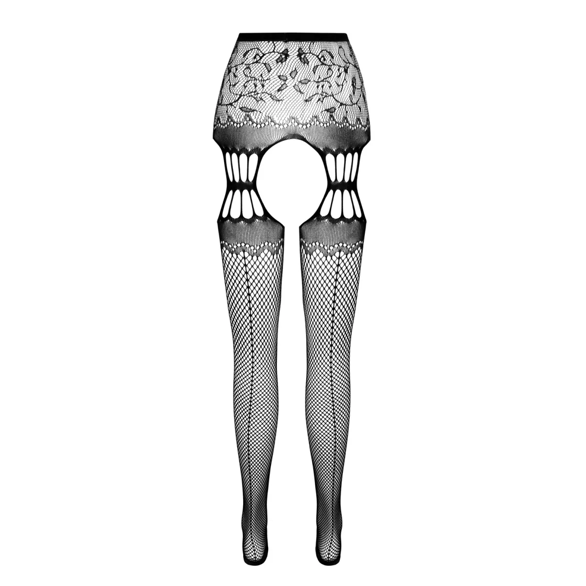 Ouvert Strumpfhose S027 schwarz von Passion Erotic Line | Fesselliebe.de