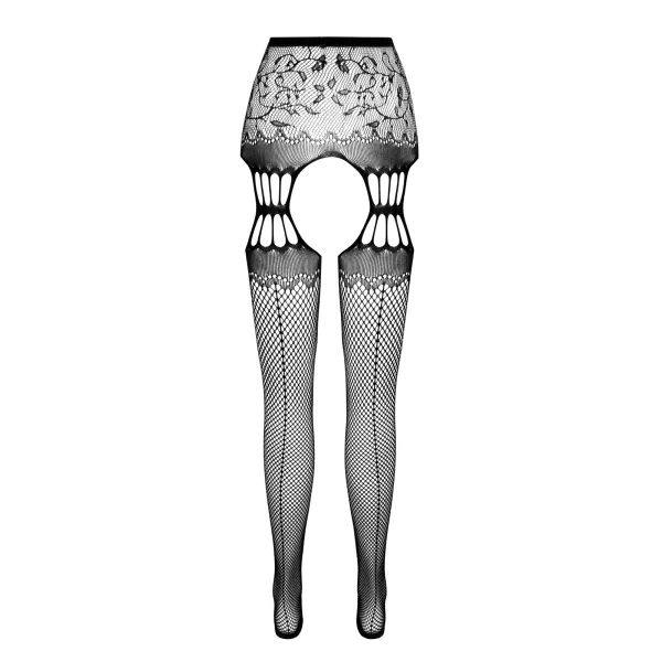 Ouvert Strumpfhose S027 schwarz von Passion Erotic Line | Fesselliebe.de