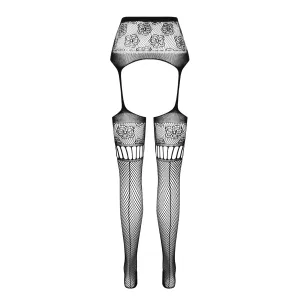 Ouvert Strumpfhose S030 schwarz von Passion Erotic Line