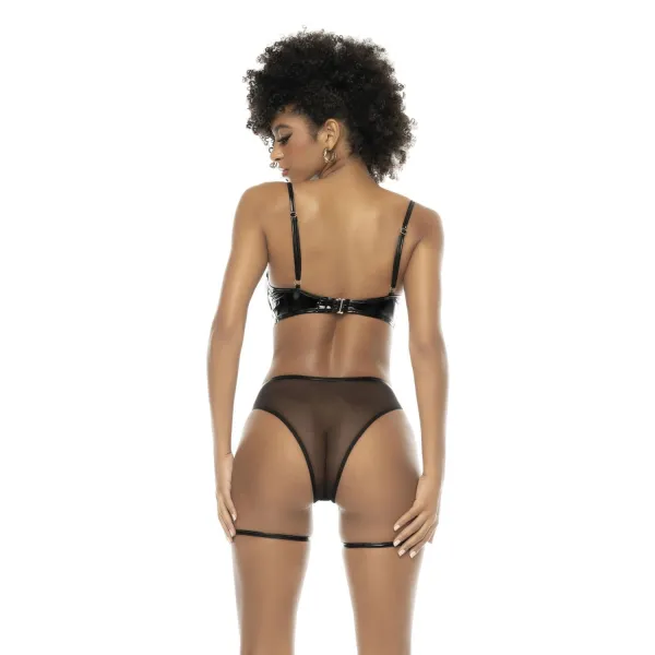 Lack Hebe Set - MAL2756BLK von Mapale | Fesselliebe.de