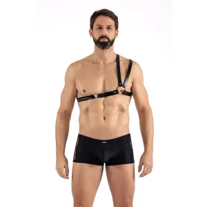 Schwarzer Schulter-Harness LM275018BLK von Look Me | Fesselliebe.de