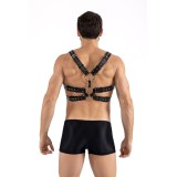 Schwarzer Schulter-Harness LM275019BLK von Look Me | Fesselliebe.de