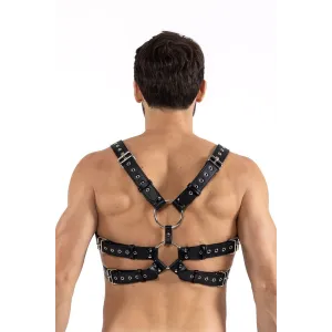 Schwarzer Schulter-Harness LM275019BLK von Look Me