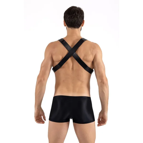 Schwarzer Schulter-Harness LM275017BLK von Look Me | Fesselliebe.de