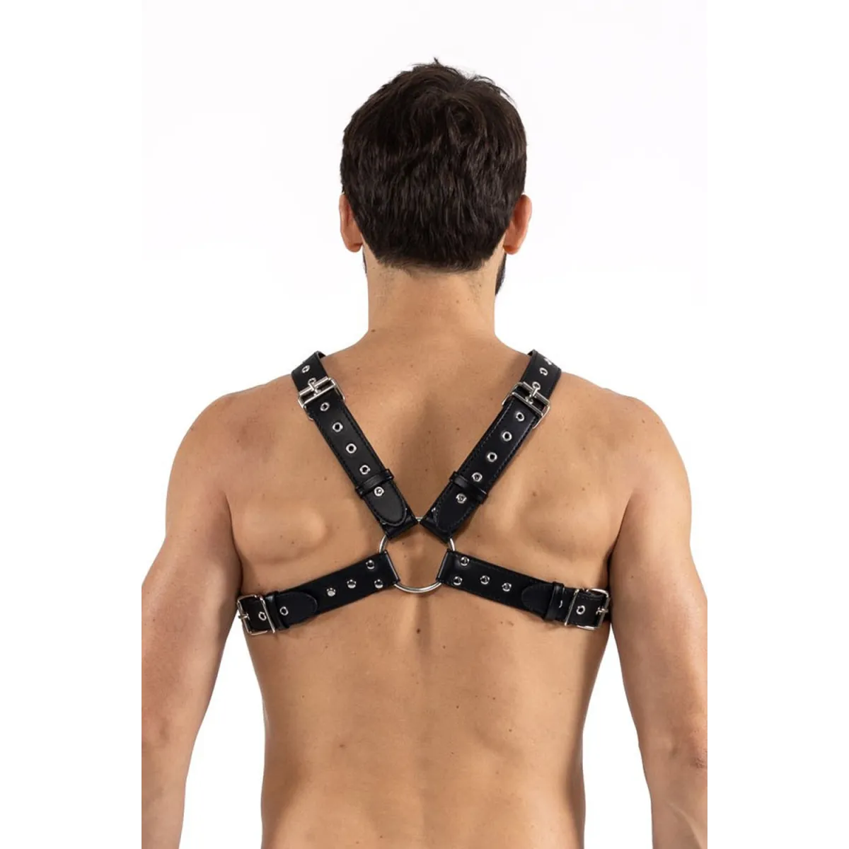 Schwarzer Schulter-Harness LM275016BLK von Look Me | Fesselliebe.de