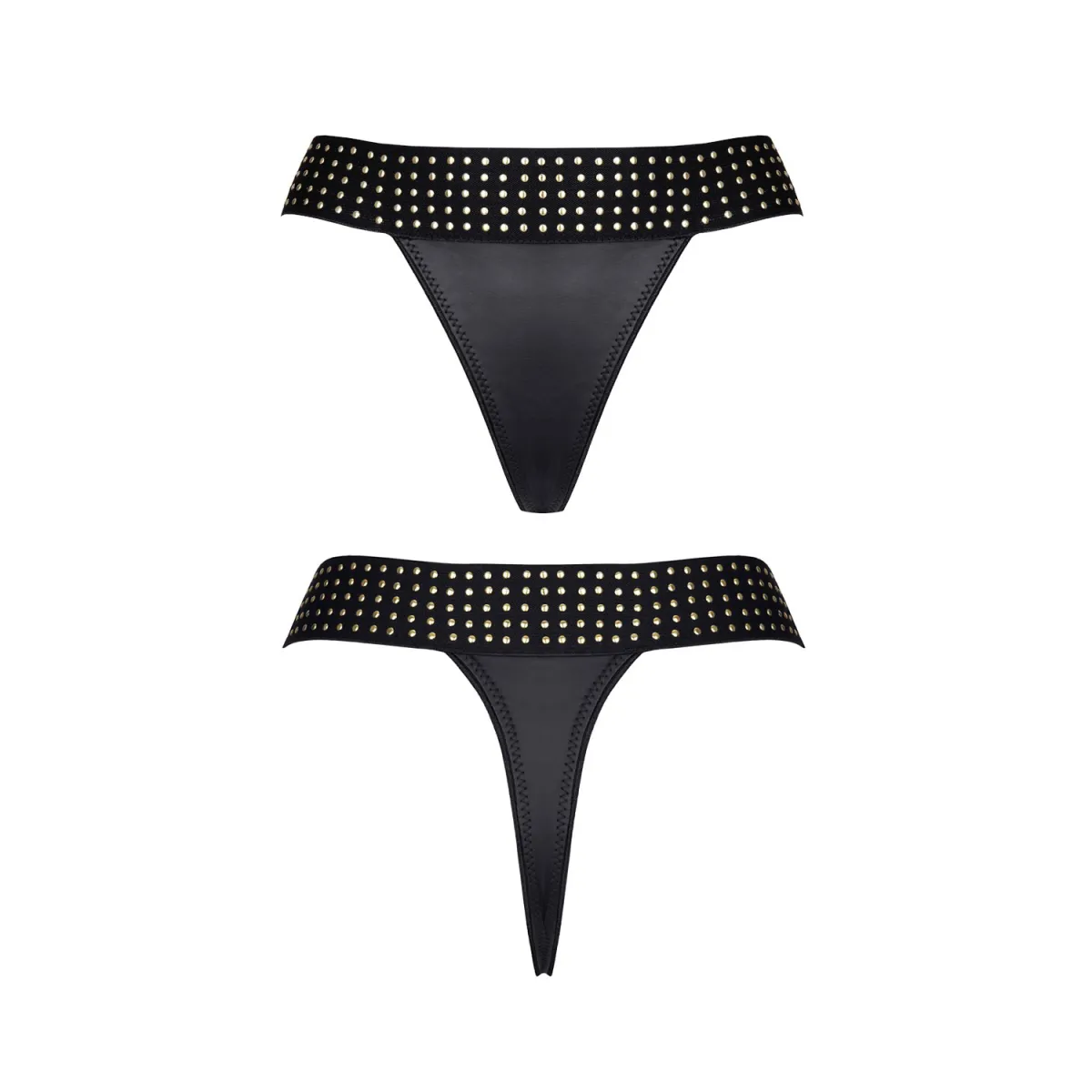 Schwarzer String-Tanga CBAmber001 von Demoniq Cash Baby Collection | Fesselliebe.de