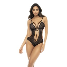 Schwarzer Body - MAL8856BLK von Mapale | Fesselliebe.de