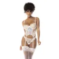 Weißes Bustier und String - MAL8836IVRY von Mapale