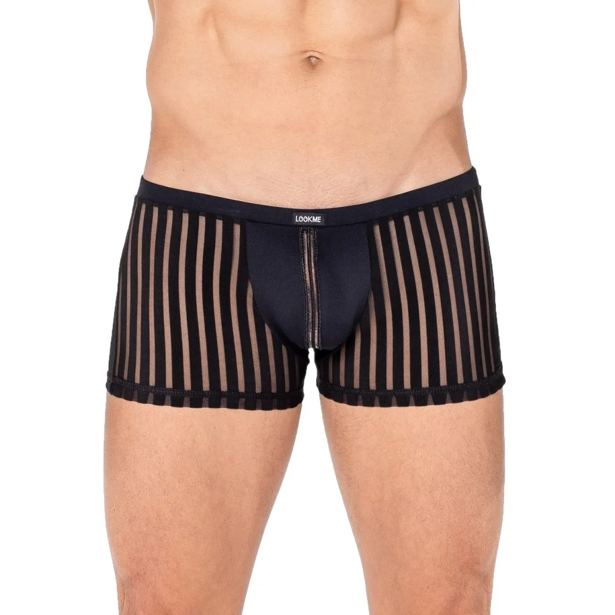 Schwarzer Boxer Shorts 2201-67 von Look Me | Fesselliebe.de