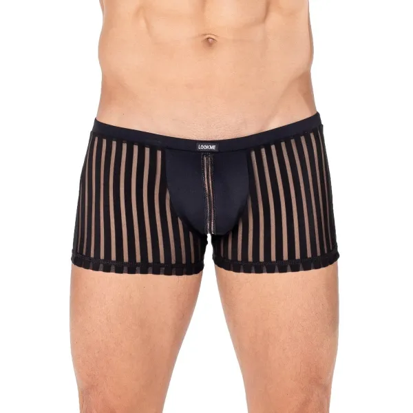 Schwarzer Boxer Shorts 2201-67 von Look Me | Fesselliebe.de