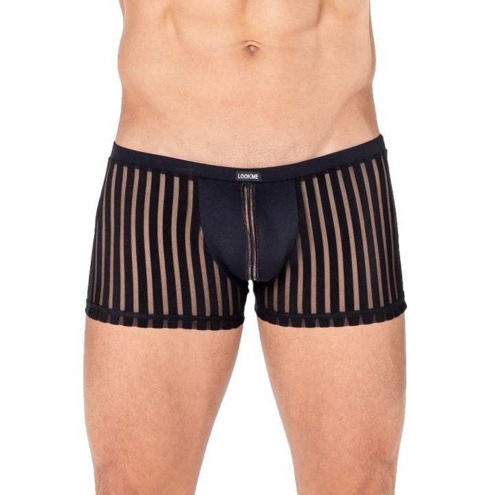 Schwarzer Boxer Shorts 2201-67 von Look Me | Fesselliebe.de