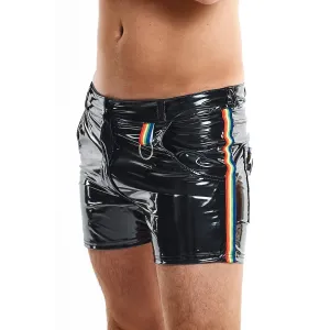 Herren Shorts RMFelicianoRBW schwarz von Pride Festih Line