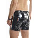 Herren Shorts RMFelicianoRBW schwarz von Pride Festih Line | Fesselliebe.de