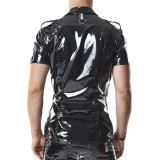 PVC Herren T-Shirt RMLuigiRBW schwarz von Pride Festih Line | Fesselliebe.de