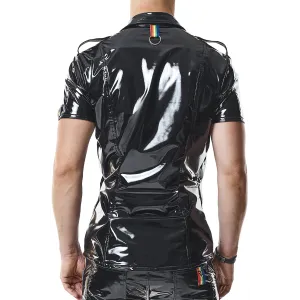 PVC Herren T-Shirt RMLuigiRBW schwarz von Pride Festih Line