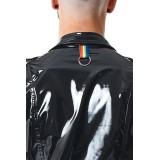 PVC Herren T-Shirt RMLuigiRBW schwarz von Pride Festih Line | Fesselliebe.de