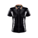 PVC Herren Polo Shirt RMRemigioRBW schwarz von Pride Festih Line | Fesselliebe.de