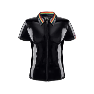 PVC Herren Polo Shirt RMRemigioRBW schwarz von Pride Festih Line