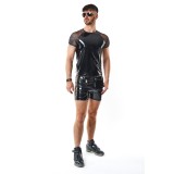 PVC Herren T-Shirt RMSandroRBW schwarz von Pride Festih Line | Fesselliebe.de