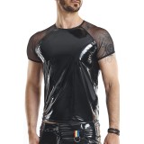 PVC Herren T-Shirt RMSandroRBW schwarz von Pride Festih Line | Fesselliebe.de